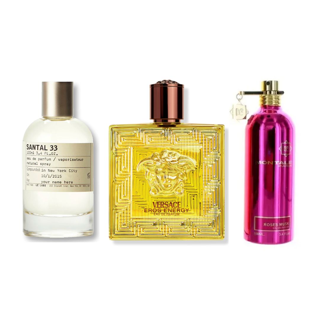 SANTAL 33 + EROS ENERGY + ROSE MUSK MONT